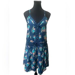 LC Lauren Conrad Floral Dress M GUC